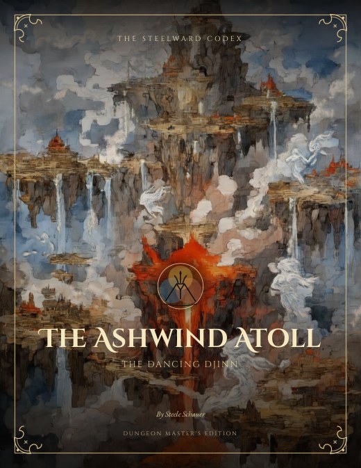 Cover of The Ashwind Atoll — DM Edition