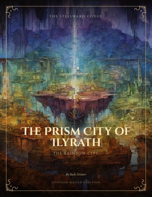 Cover of The Prism City of Ilyrath — DM Edition