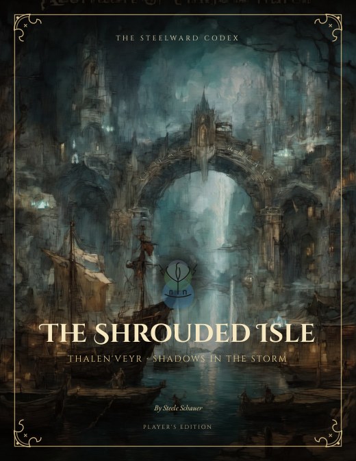 Cover of The Shrouded Isle — Player's Edition