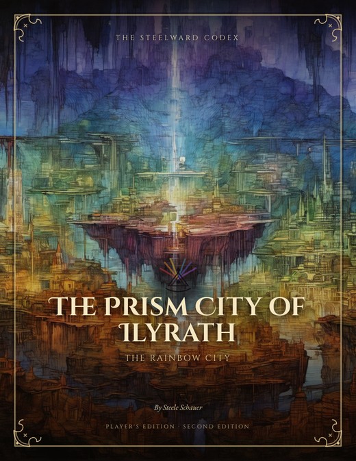 Cover of The Prism City of Ilyrath — Player's Edition