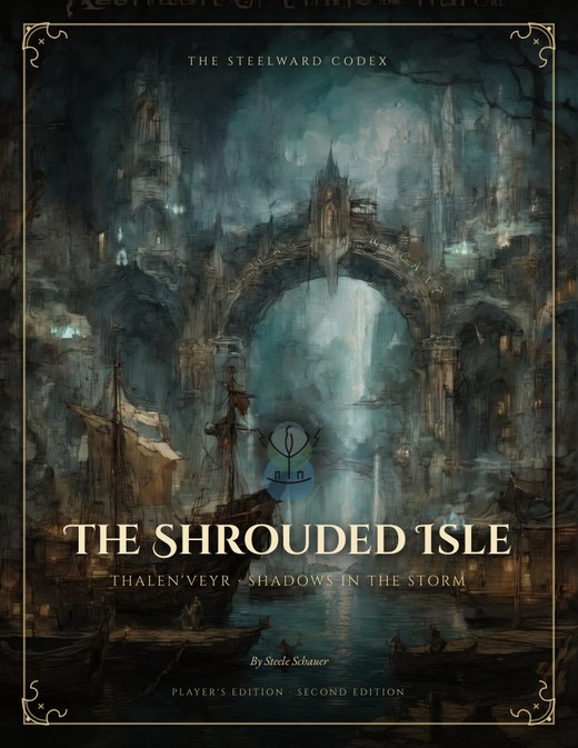 Cover of The Shrouded Isle — Player's Edition