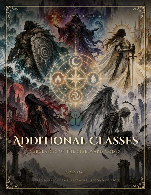 Cover of Additional Classes — Second Edition Playtest