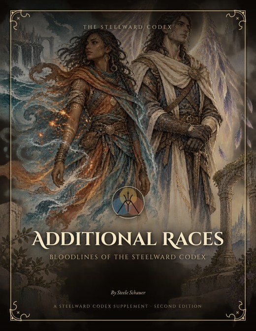 Cover of Additional Races — Second Edition Playtest