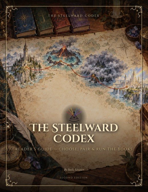 Cover of The Steelward Codex — Reader's Guide